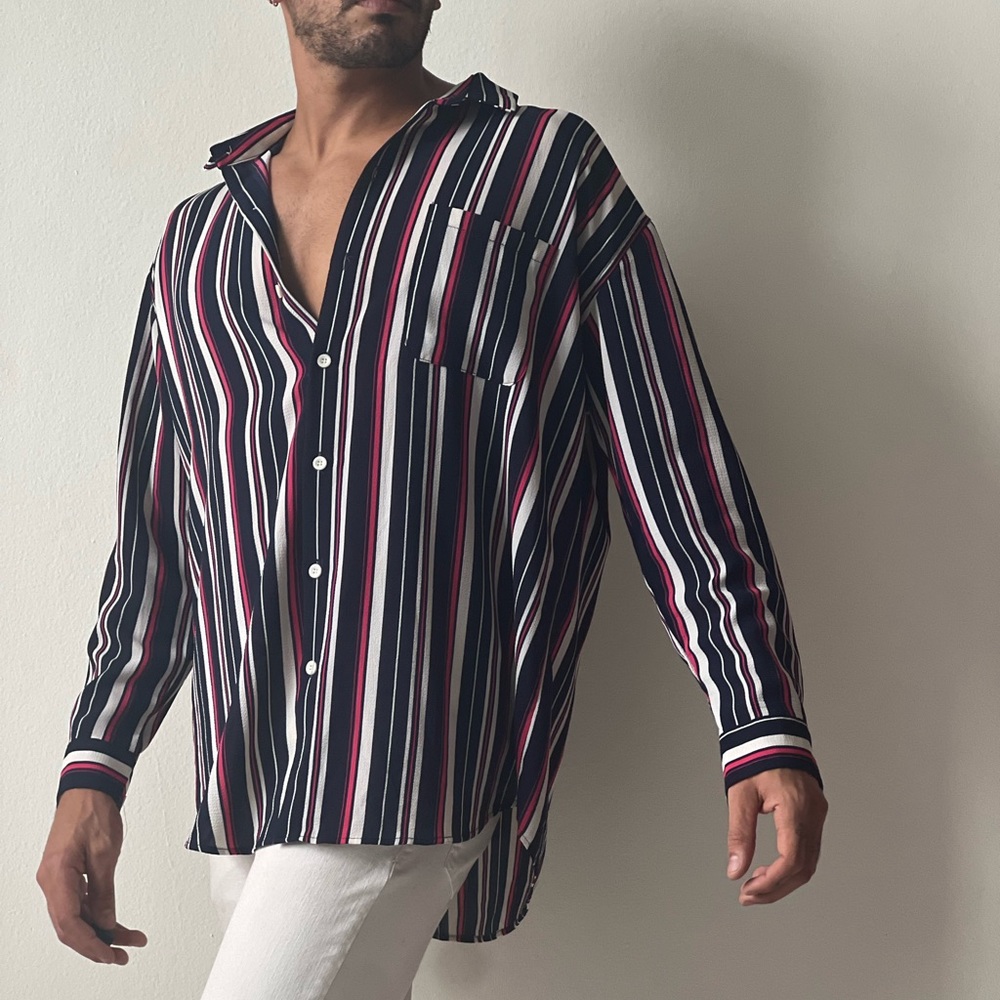 Multi Colored Button Down - image 1